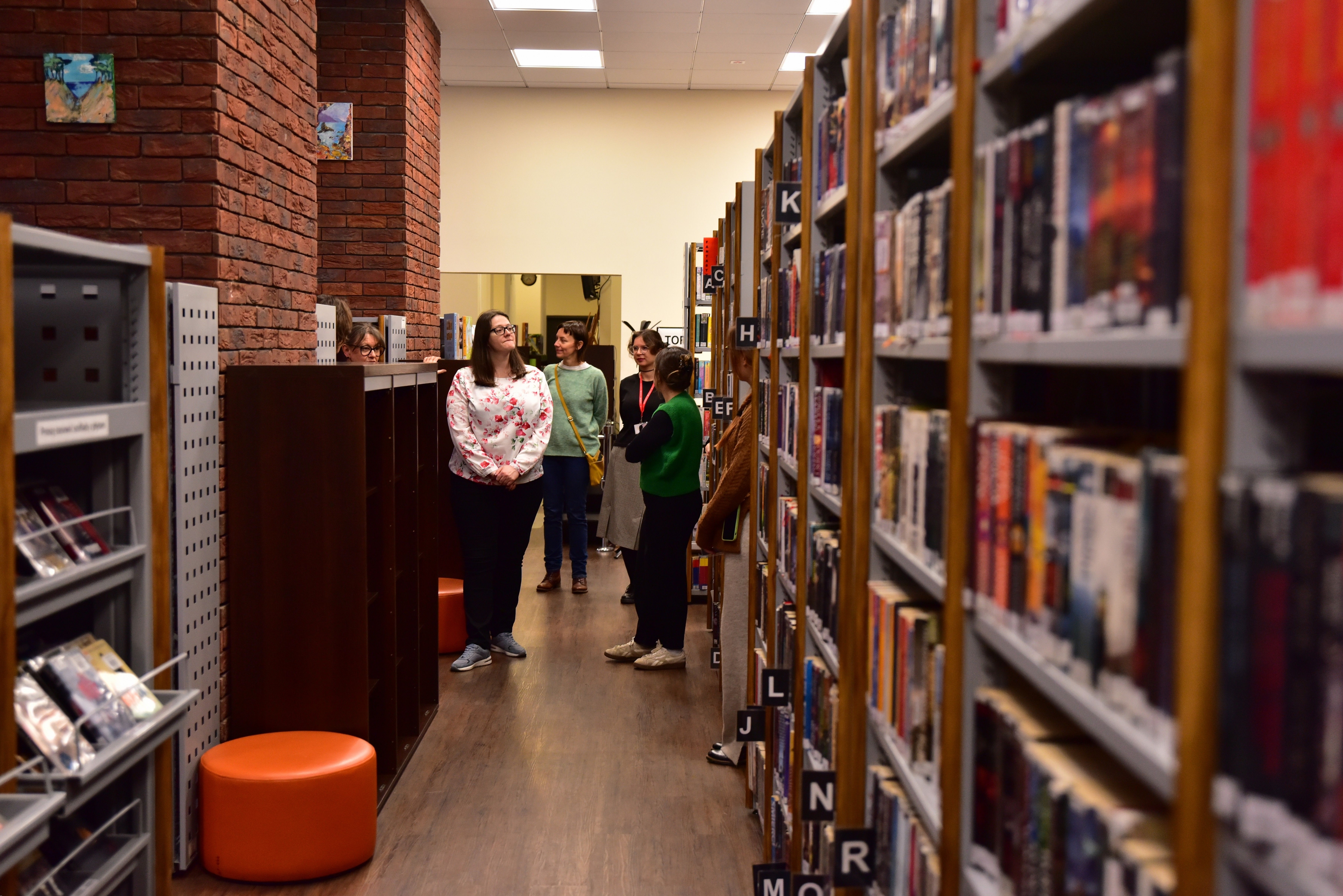 DigLib partners meeting bookshelf deepview