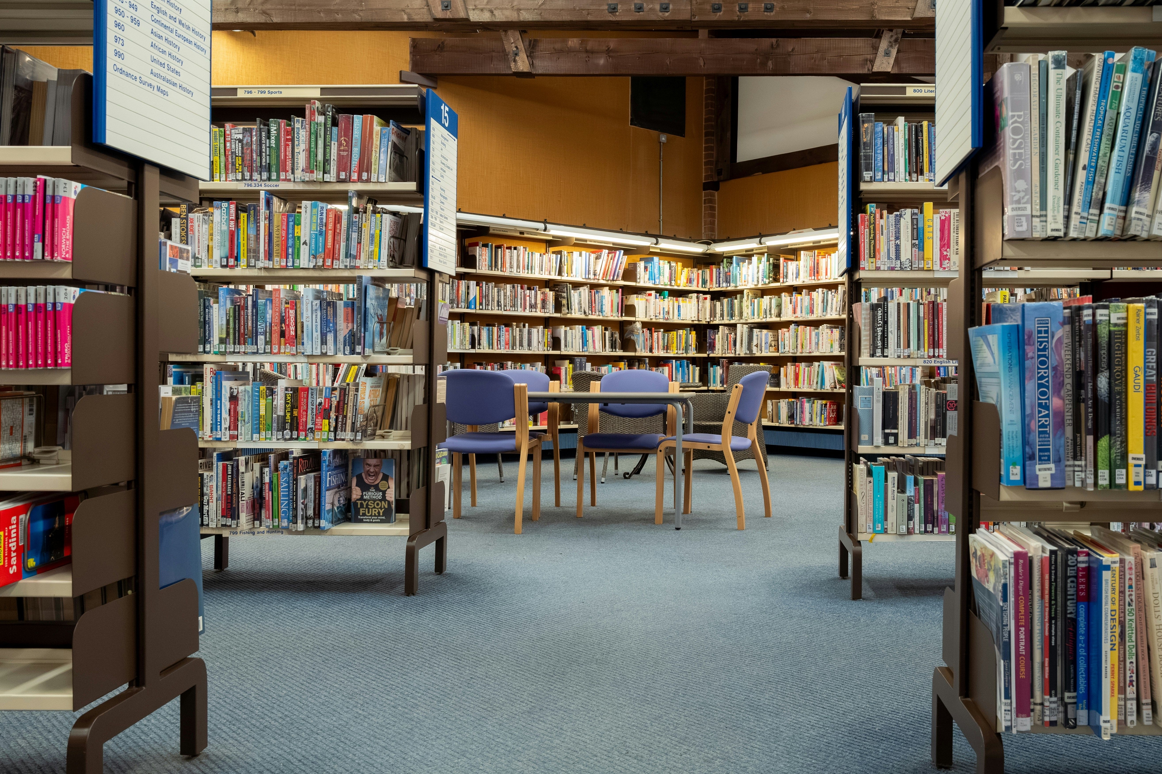 Image of a public library